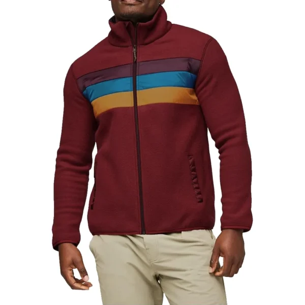 Yellowjacket S3 Elijah Wood Striped Jacket - Image 4