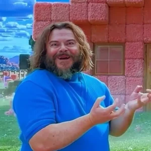 A Minecraft Movie Jack Black Sweater