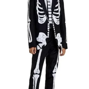 American Idol S23 Presley Cash Black Skeleton Suit