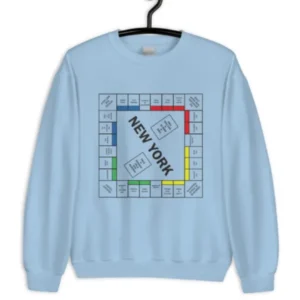 And Just Like That S02 Carrie Bradshaw New York Monopoly Sweatshirt