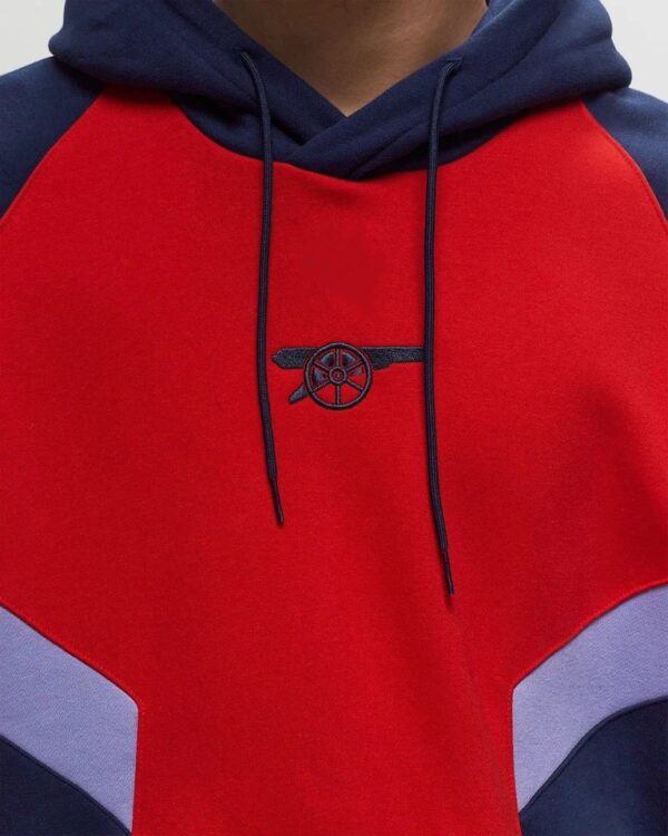 Arsenal London Blue and Red Hoodie