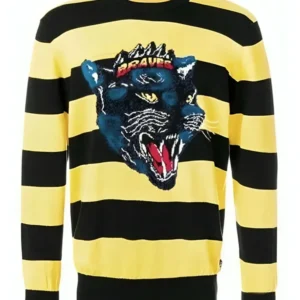 Bake Off Noel Fielding Striped Tiger Sweater
