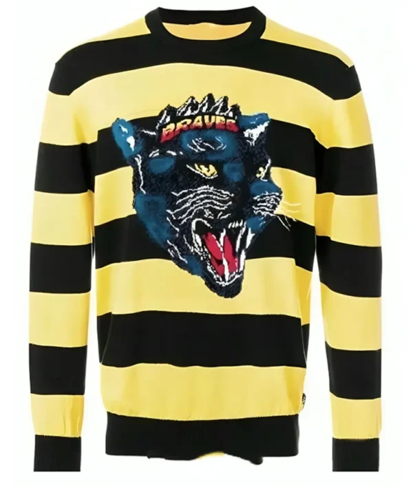 Bake Off Noel Fielding Striped Tiger Sweater