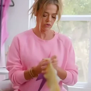 Denise Richards and Her Wild Things Denise Pink Sweater