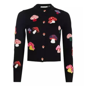 Elsbeth S02 Carrie Preston Mushroom Cardigan