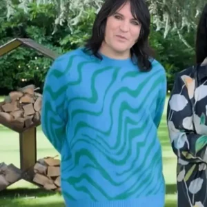 Great British Bake Off Noel Fielding Zebra Print Jumper