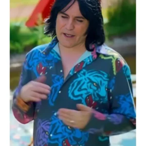 Great Celebrity Bake Off Noel Fielding Multi Color Tigers Shirt
