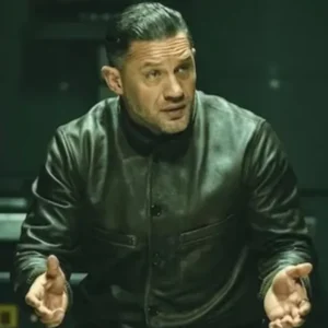 MobLand 2025 Tom Hardy Leather Jacket