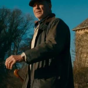 Mobland 2025 Pierce Brosnan Leather Jacket