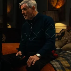 Mobland 2025 Pierce Brosnan Sweater