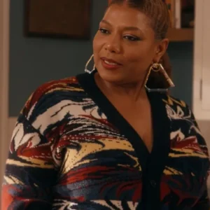 The Equalizer S05 Queen Latifah Printed Cardigan