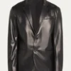 The Kelly Clarkson Show Michael Fassbender Leather Blazer