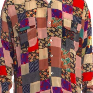 The Voice S27 Jimi Westbrook Patchwork Printed Shirt