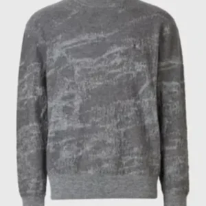 The Voice S27 Renzo Gray Printed Sweatshirt