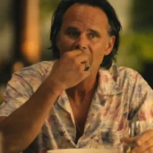 The White Lotus S3 Walton Goggins Floral Shirt