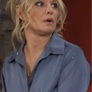 The Young And The Restless 2025 Sharon Newman Embellish Shirt