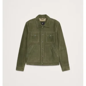 Yes Chef S01 Promo Jose Andres Green Suede Jacket