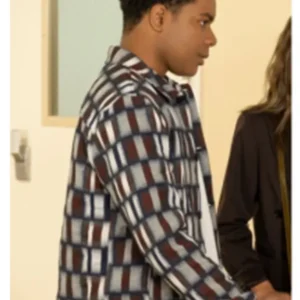 9-1-1 S08 Elijah M. Cooper Plaid Jacket
