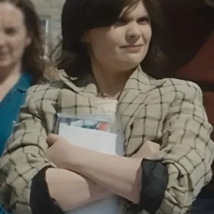 Death Valley Gwyneth Keyworth Plaid Blazer