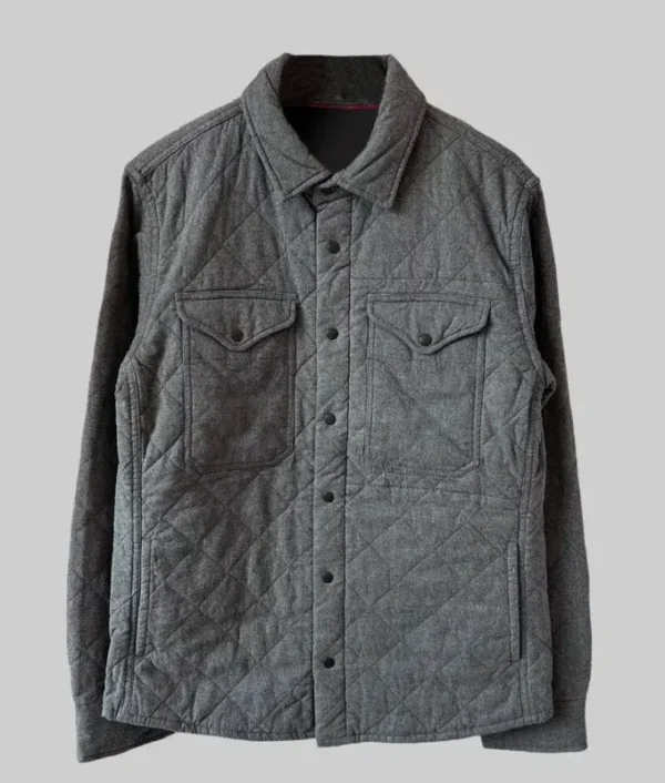 Dexter Resurrection 2025 Michael C. Hall Grey Jacket