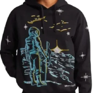 Forever S01 Michael Cooper Jr. 2025 Black Astronaut Hoodie