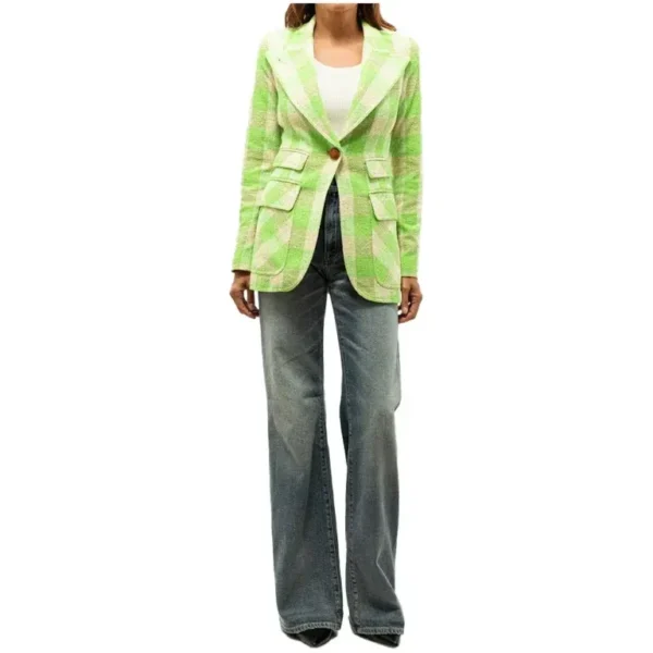 Found S02 Gabrielle Walsh Green Blazer