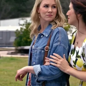 Hats off to love Ginna Claire Mason blue Denim Jacket