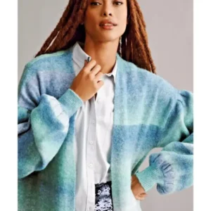 House Of Payne S14 Demetria McKinney Blue Ombre Cardigan