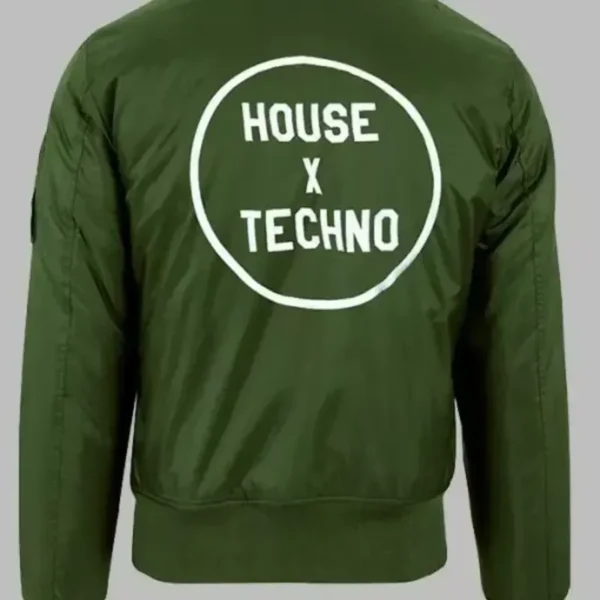 House X Techno CRSSD Green 2025 Jacket