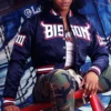 Howard University Navy Blue Satin Jacket