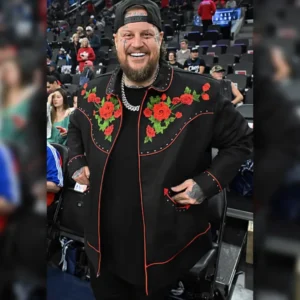 Jelly Roll LA Black Floral 2025 Jacket