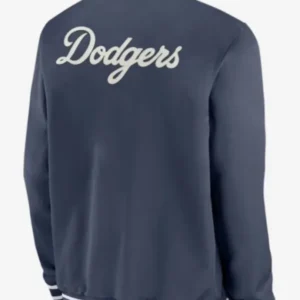 Los Angeles Dodgers Navy City Connect Bomber Blue Jacket
