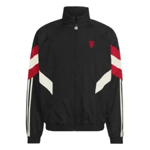 Manchester United Track Black Jacket