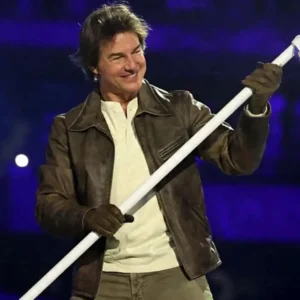 Mission Impossible The Final Reckoning Tom Cruise Leather Jacket