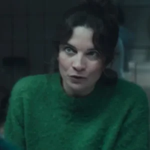 Nine Perfect Strangers Annie Murphy 2025 Green Sweater