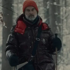 Nine Perfect Strangers Michael Shannon Burgundy Jacket