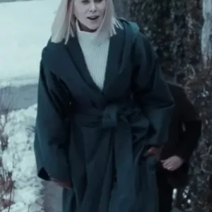 Nine Perfect Strangers Nicole Kidman 2025 Green Hooded Coat