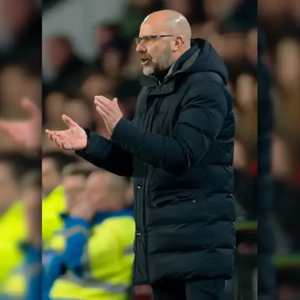 Peter Bosz Puffer Black Jacket