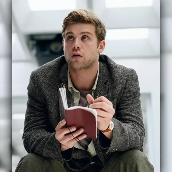 Prime Target Leo Woodall Grey Blazer