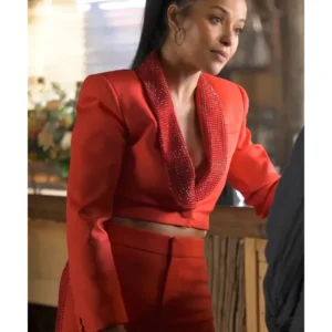 Ransom Canyon 2025 Meta Golding Embellished Blazer