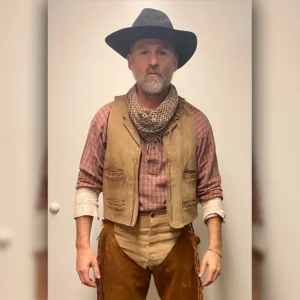 Rust Marty Lindsey Brown Vest