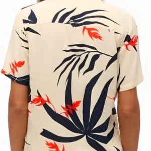The Feud Jamie-Lee O’Donnell Leaf Print Shirt