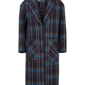 The Feud S01 Jill Halfpenny Blue Coat