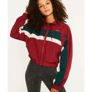 The Feud S01 Megan Trower Red Jacket