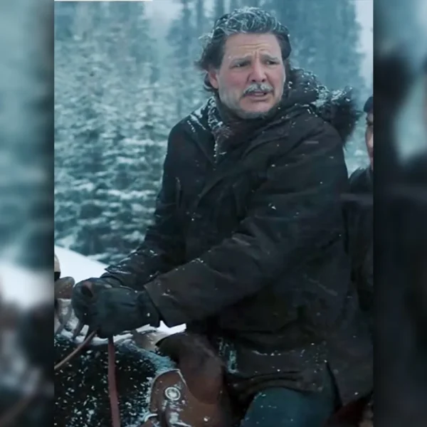 The Last Of Us S02 Pedro Pascal Hooded Black Jacket