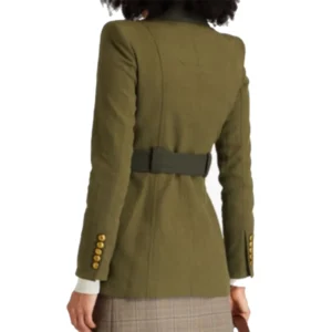 The Traitors US S03 Chrishell Stause 2025 Green Patch Pocket Jacket
