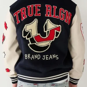 True Varsity Black Jacket
