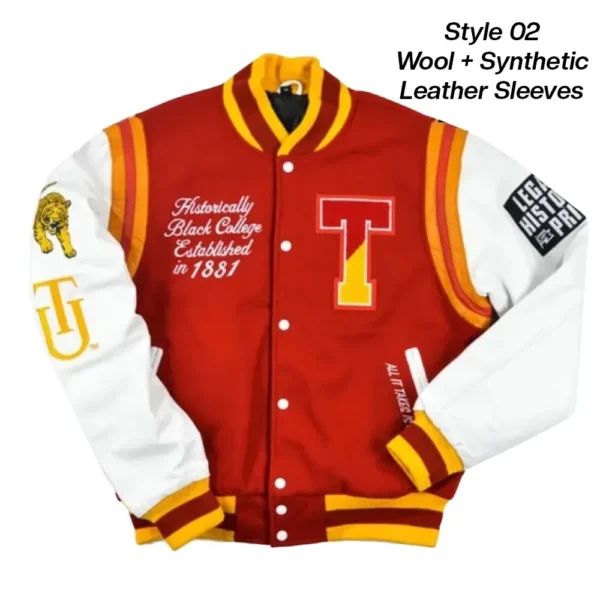 Tuskegee University Varsity 2025 Red Jacket