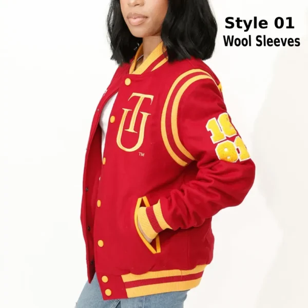 Tuskegee University Varsity Wool Jacket