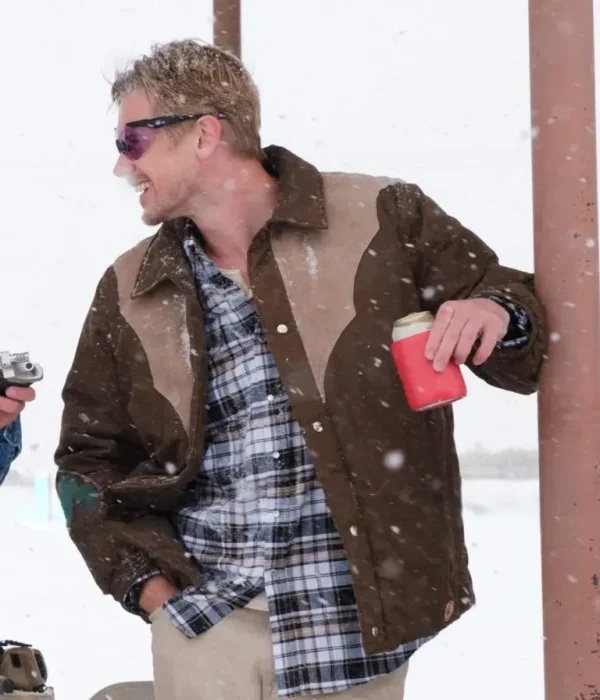 Vengeance Boyd Holbrook Brown Jacket
